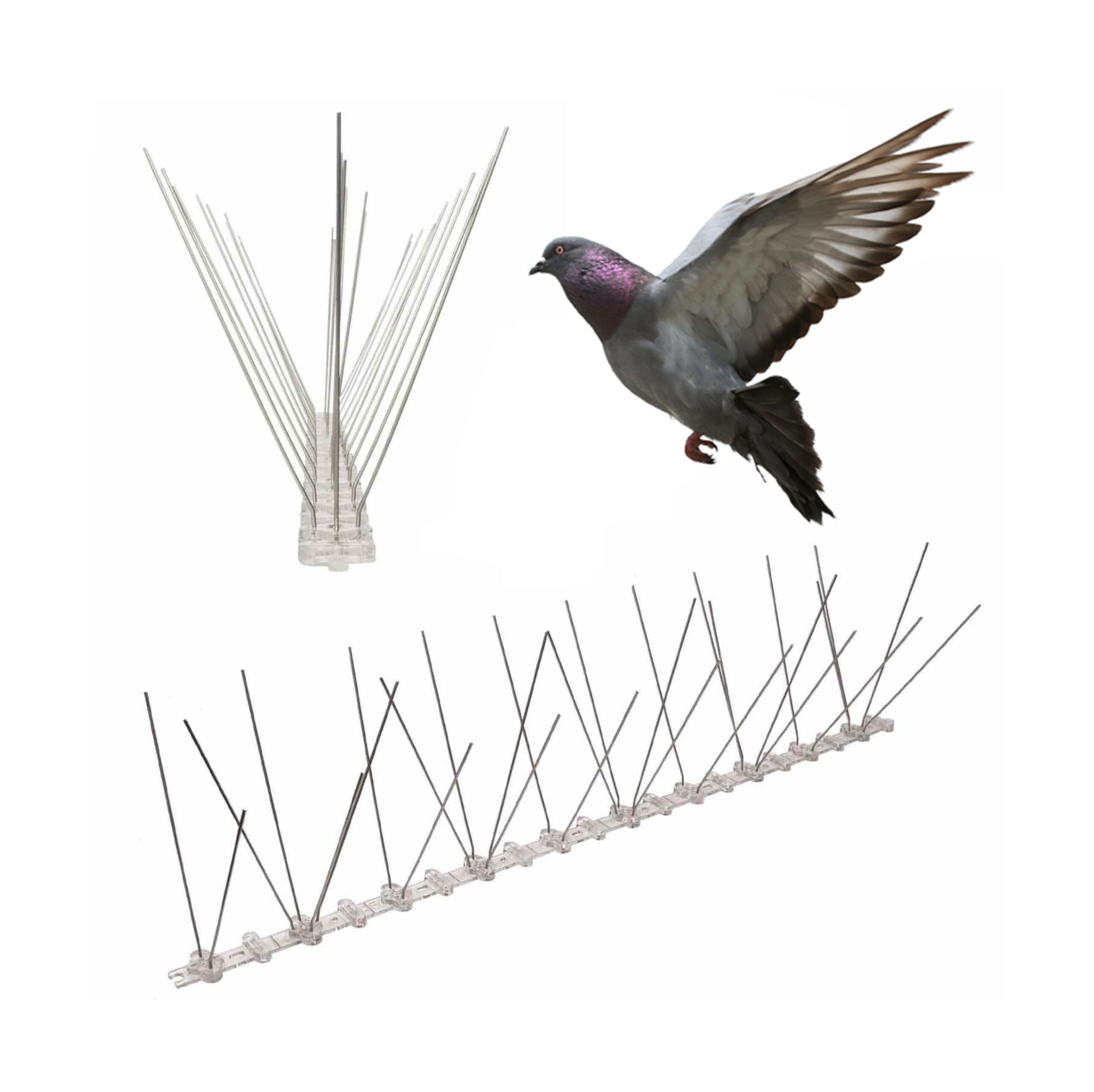 Premium Bird Spikes for Bird Control – Anti-Roosting Stainless Steel Spikes for Walls, Roofs & Ledges - Image 8
